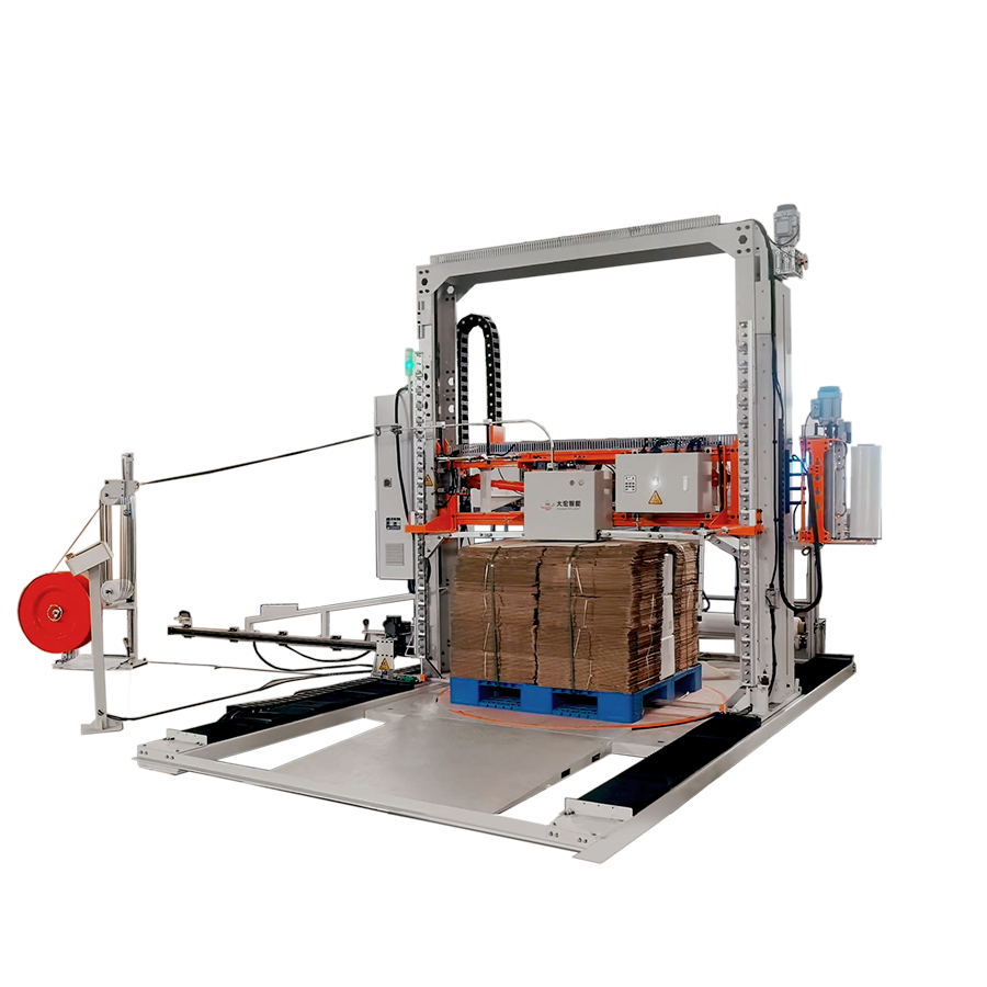 纏膜捆扎覆頂一體機(jī)